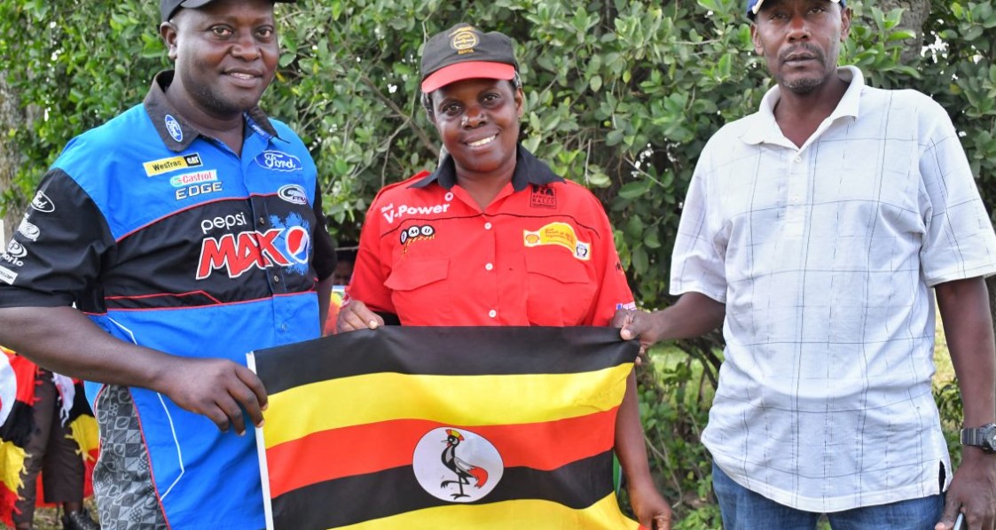 Bobi Wine's Brother Leads Ugandan Fans For  WRC Safari Rally In Naivasha
